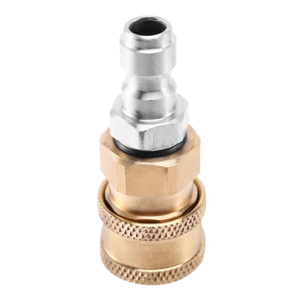 Adapterset för högtryckstvätt, 1/4 tums snabbkoppling med 10-pack O-ringar. 5000 Psi