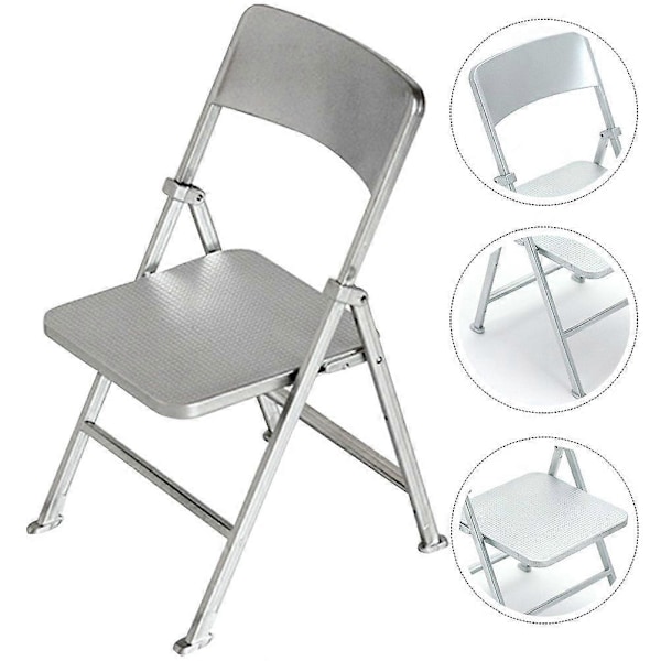 Vikbar Mini Stol Dockor Vikstol Minihus Vikstol Miniatyrmöbler