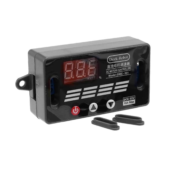 -331 Dc8v-55v 10a Dc Pwm Motor Hastighetskontroller Led Digital Justerbar Hastighetsregulator Kontroll Gove
