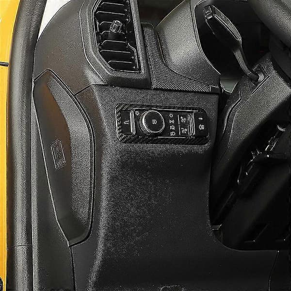 For Sport 2021 2022 Bryterknapper for frontlykter Kontroller Panel Ramme Deksel Trim Tilbehør, ABS Bil