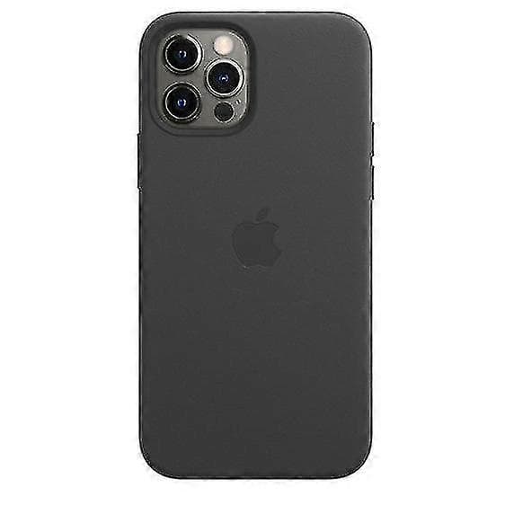 Julkläder i läder för iPhone 12/12 Pro Läderfodral med Magsafe Black