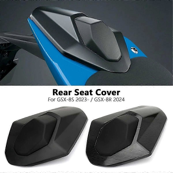 Motorsykkel Passasjer Baksetetrekk Kåpe Deksel Hale Deksel for GSX-8R GSX8R 2024 GSX-8S GSX8S 2023- BlackP20211224265