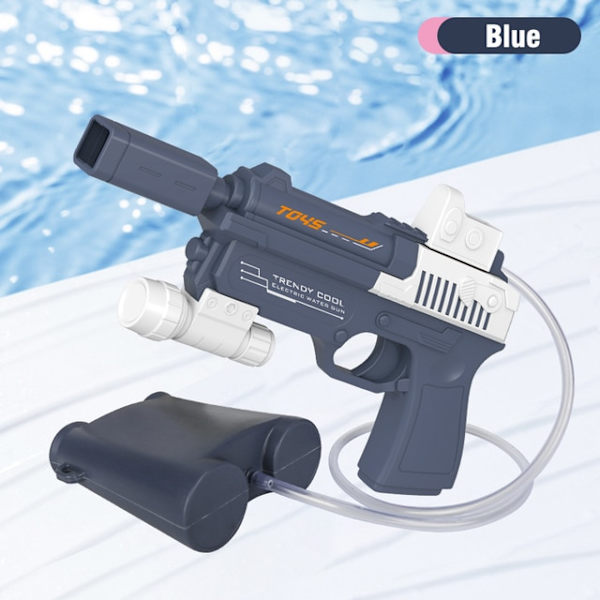 Sommer Ny Elektrisk Vandpistol Legetøj Automatisk Soaker blue