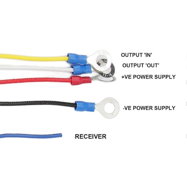 Trådlös Vinsch Fjärrkontroll DC 12V 24V 3 i 1 Hållbar Handset Växelkontroll för Lastbil ATV SUV