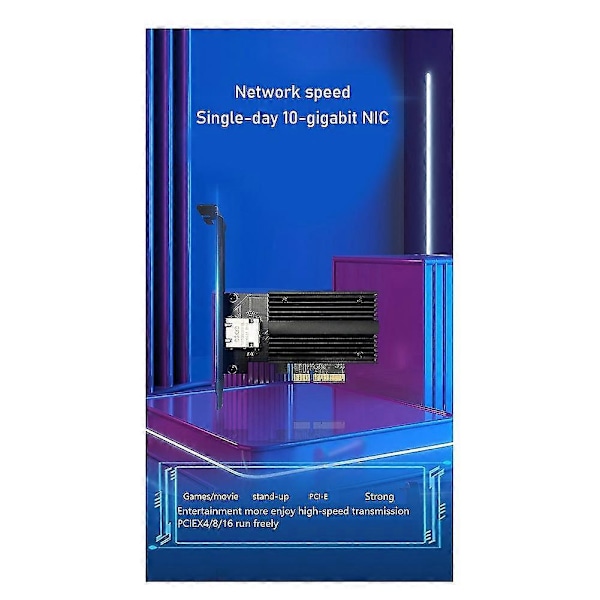 10g Single Port Netværkskort Pxe Diskless Boot Server Industriel Computer Ethernet Netværkskort Pci