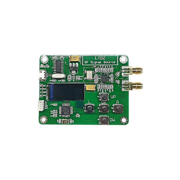RF Signal Kilde 23.5-6000m Max2870 0.96 Tommers Farge OLED Seriell Port Kontroll