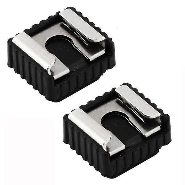 1/4 tomme Skrue Flash Kold Hot Shoe Mount Adapter til Speedight Studio Tripod