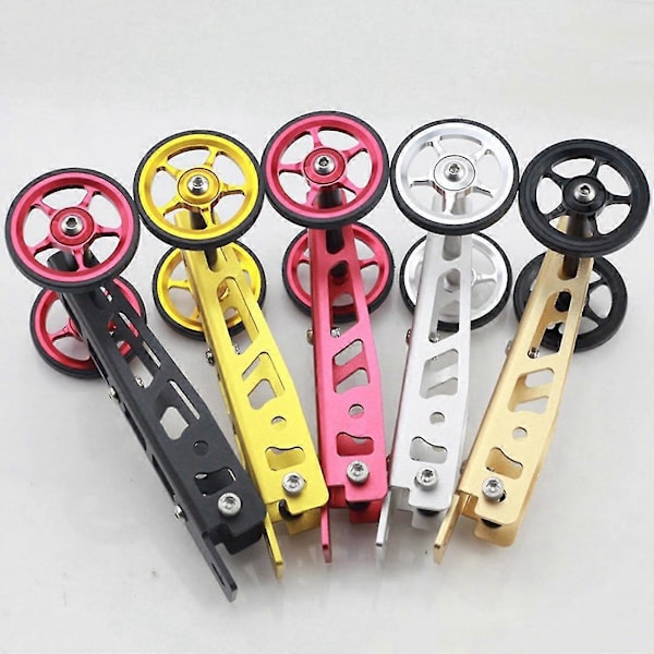 For Birdy Series Sammenleggbar Sykkel Easywheel Vannflaskeholder Feste Aluminiumslegering Bakre Stativ Easy Whe