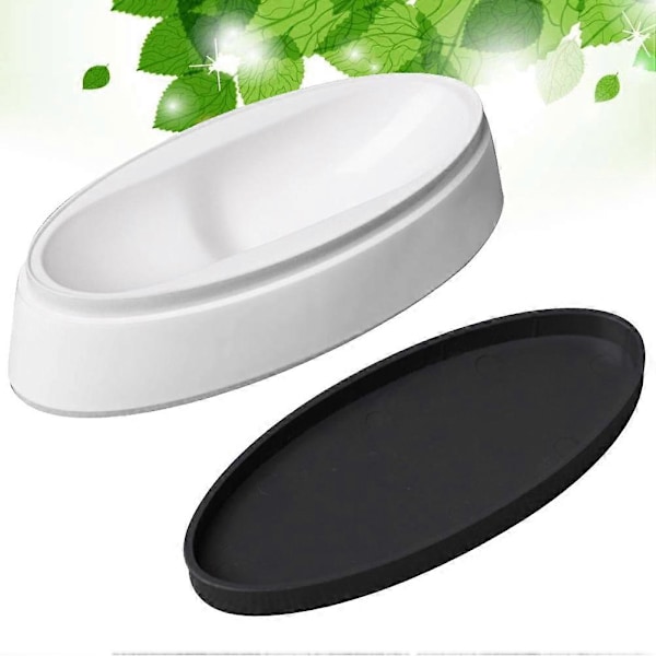 1 st Fransk Nagel Dip Burk Manikyr Pulverbehållare Fransk Nagel Modell Låda DIY Nagelkonstverktyg för Hemmabutik