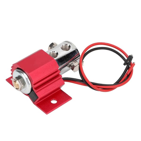 Universal Frontbromsledningslås Kit Elektrisk Rullkontroll Solenoid Hill Holder Set 12–24V DCRed