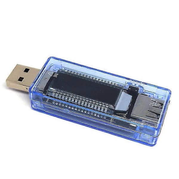 USB Display Spänning och Amperemeter 3-9V Spänning 0-3A Ström Mobiltestare Batterikapacitetstestare V20