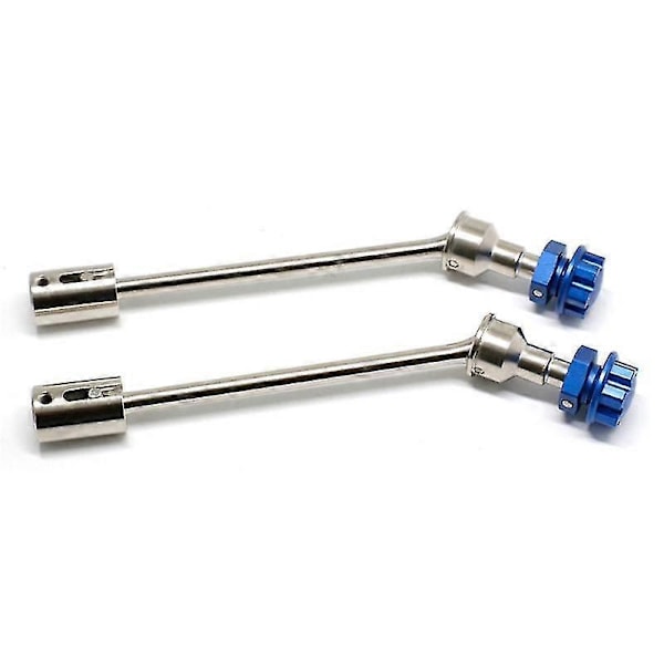 4st 8996x Stål Förlängd Drivaxel Cvd Med Splines Hjul Hex För 1/10 Traxxas Maxx Widemaxx Rc