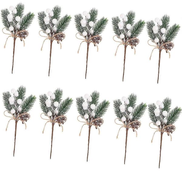 Kunstig furunål kunstig plantedekorasjon jul