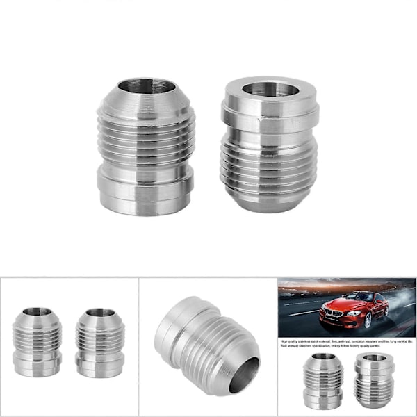 AN10 Han Rustfrit Stål Svejs på / Svejs i Fitting Prop Auto Tilbehør