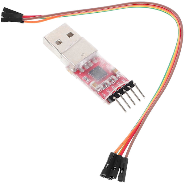 CP2102 USB 2.0 - UART TTL 6 PIN -liitinmoduuli, sarjamuunnin, satunnainen väri