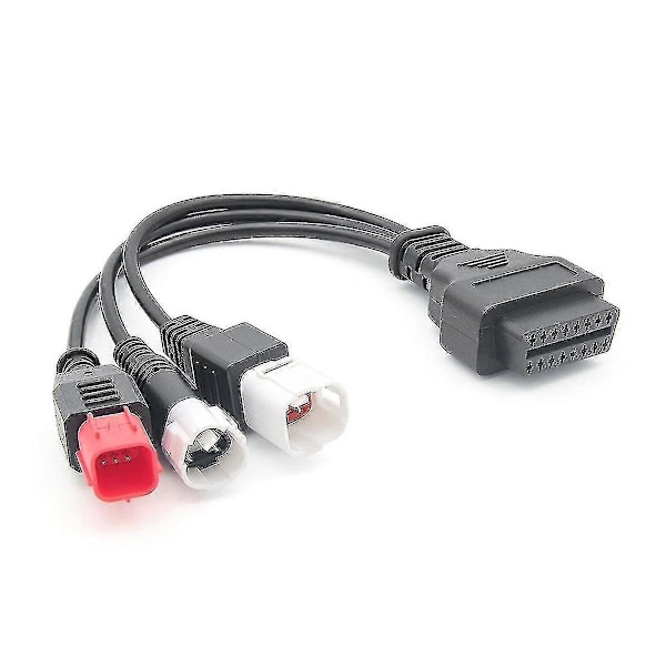 OBD2 Diagnosekabel For Kline Euro5 Motorsykkel 16 Pin Til 3pin 4pin 6pin OBD2 3 I 1 Diagnoseadapter