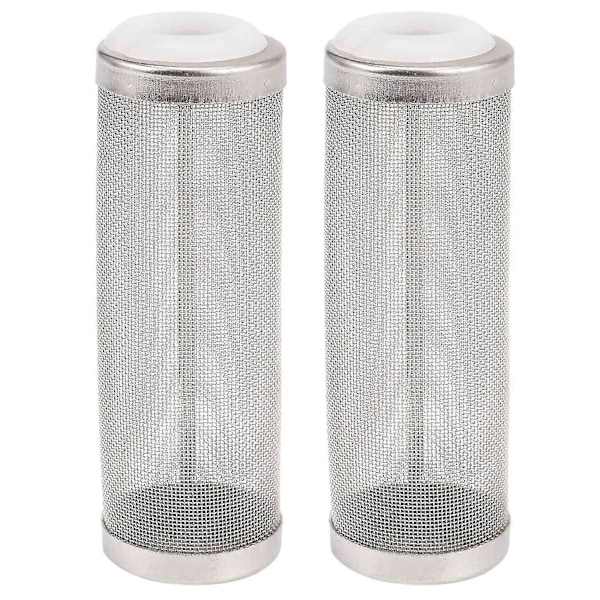 2x Akvariefilter Inloppskorg Mesh Räkskydd Akvariefilter Skydd