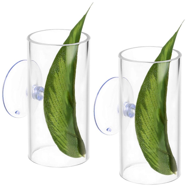 2 stk. Betta Seng Betta Fisk Hvileblad Akvarium Tunnel Klar Fisk Skjulested Hule Betta Fiskehus Betta Skjulested Akvarietilbehør