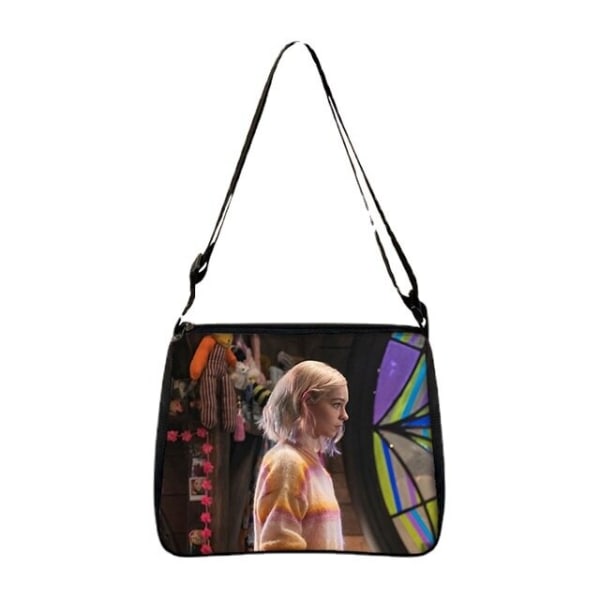 2 storlekar onsdag Addams och Enid Tote Gothic Girls style 3 20X24CM