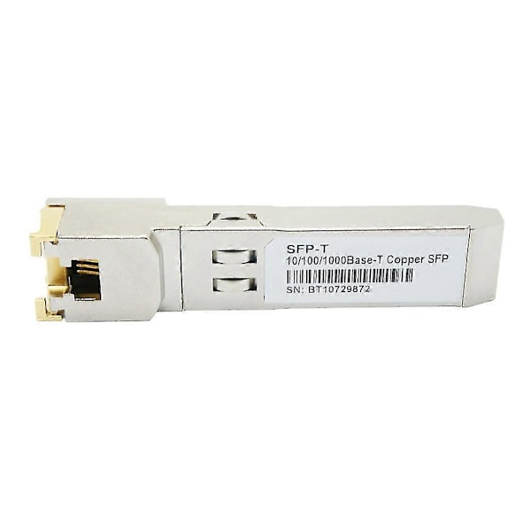 Gigabit Rj45 Sfp Modul 10/100/1000mbps Sfp Kobber Rj45 Sfp Transceiver Gigabit Ethernet Switch