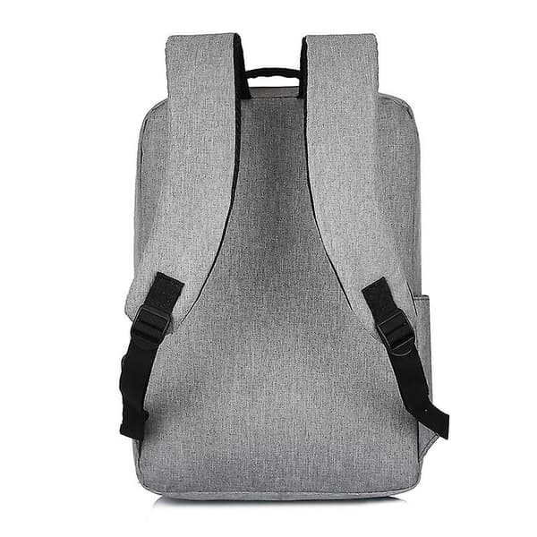Simpel Rygsæk Computertaske Stor Kapacitet Casual Rygsæk silver