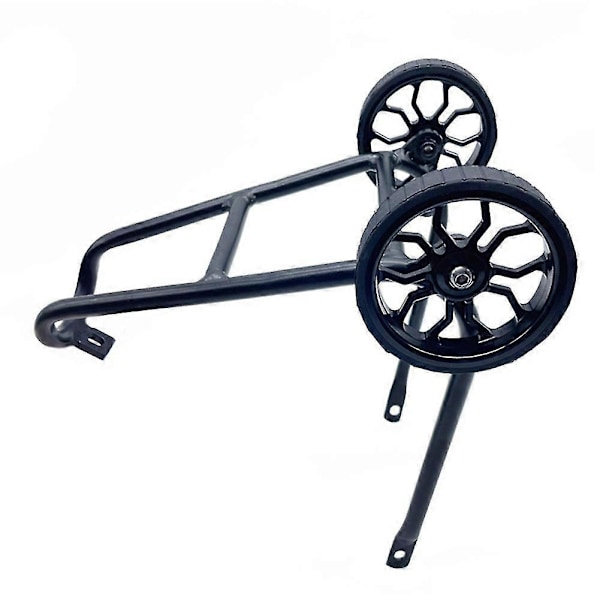 Til /3sixty Bagagebærer Bag Foldbar Cykel Bredere Opgradering Let Hjul Bagagebærer Cykelstativ Kan Skubbe Cykel