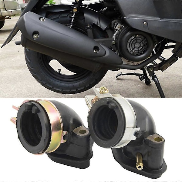 Förgasaranslutning Gummiadapter Insugningsrör Passar För Gy6 Motor 50 50cc