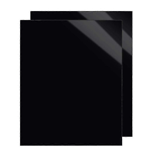 2-pack akrylskivor 30 x 40 x 0,3 cm, tunn plexiglasskiva för , , ram
