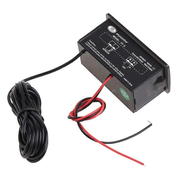 Het 12V Fordonsbil LED Digital Termometer Temperaturmätare Sond -40~110C