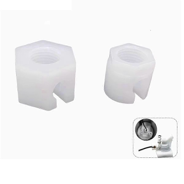 2 stk. erstatningsmuttere for Jet, Spirit, Crystal, Terra, Duo 1.0 & 2.0, Quick-Fit CO2-kobling