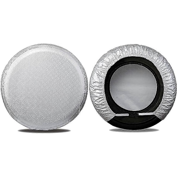 Däckskydd för husbilsdäck 4-pack Silver, Vattentäta UV-solskydd
