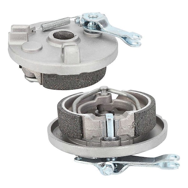 Trumbromsbelägg Rotor för Fram Bak Hjulbroms Aluminiumskydd för CRF50 10in 12in Små Hjul Fälgar