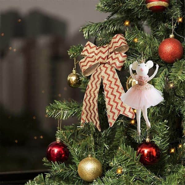 Ballet Mus Dukke Julepynt Søde Figurer Jul B