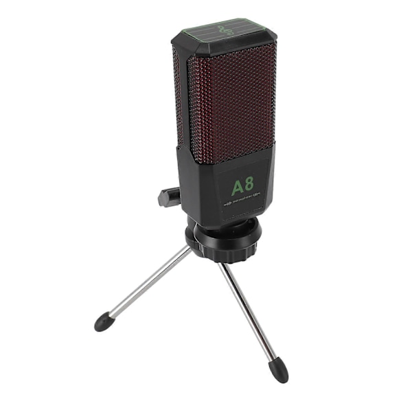 USB-mikrofon Universell brusreducering Fyrkantig Cardioid-mikrofon för datorer, telefoner, konferenser och spel