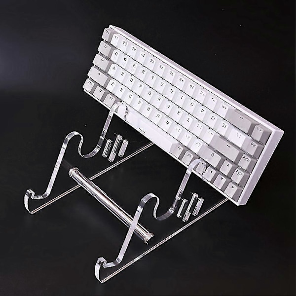 Akryl Tastaturstativ Mekanisk Tastatur Displaystativ Mekanisk Tastatur Oppbevaringsstativ Enkel Montering
