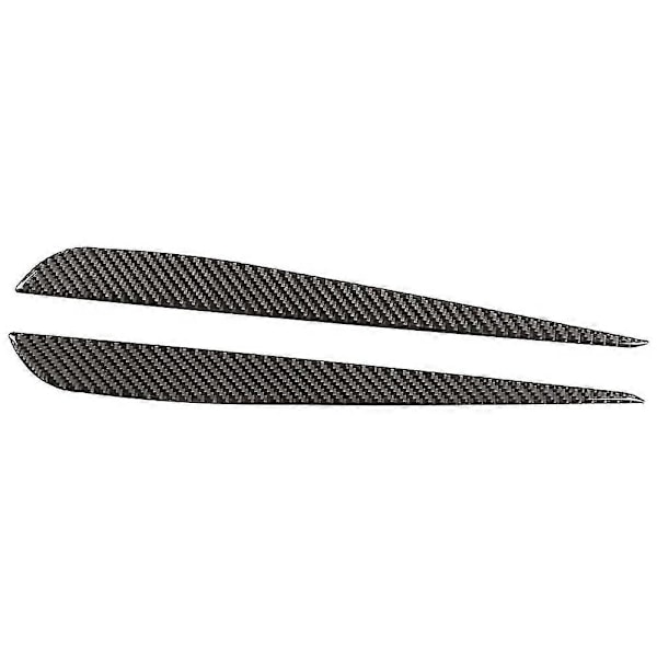 Til 11. 2022 Kulfiber Central Kontrol Gear Sidepanel Trim Cover Sticker Interiørtilbehør, b