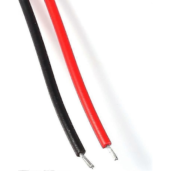 Buzzer 12v Elektronisk 85~95db, 3-24v Aktiv Piezo Buzzer Tone Kontinuerlig Buzzer Alarm Lyd 100mm Længde Buzzer (1 stk)