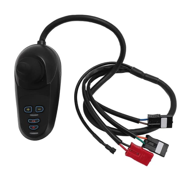 Elektrisk kørestolsjoystick-controller, hastighedsjustering, universal kørestolsjoystick-controller med bremse