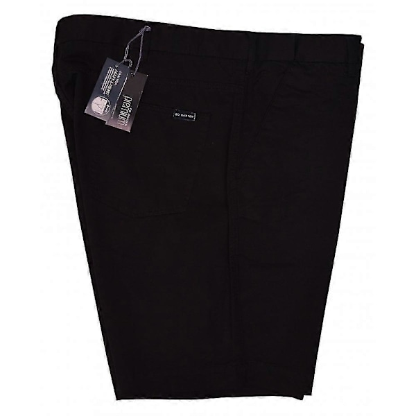 ED BAXTER Ed Baxter Joustava vyötärö kävelyshortsit Black 4xl