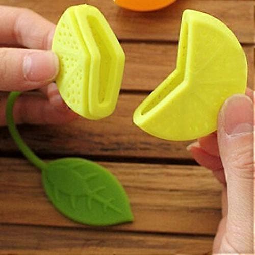 1 st Silikon Dryck Tekanna Tekopp Örtte Sil Sil Infuser Citronpåse