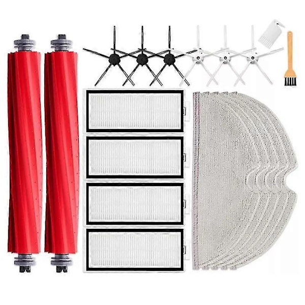 Hovedsidebørste Hepa Filter Moppekluter For Q7 Q7+ Q7 Max+ S7 Maxv Ultra T8 Støvsuger Reservedeler
