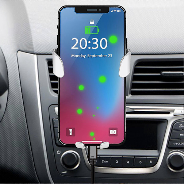 Autopuhelinpidike Tuuletusaukko Autopidike Säädettävä Pidike Iphone12 11 Pro Max Xr Xs X 8 7 P30 Pro:lle