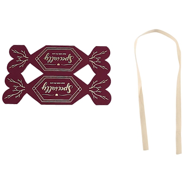 20 stk. Gaveæsker, Fødselsdags Bryllupsfest Gave, Chokolade- og Gaveæsker med Bånd til Bryllup P