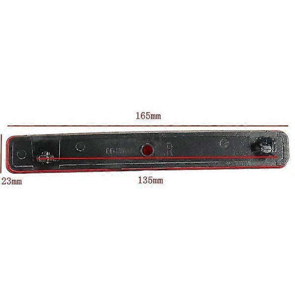 2 stk. Refleks bakfanger Baklys Barer Brems Parkeringsvarsel For- / /transporter T5