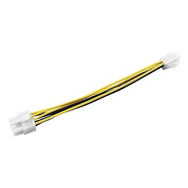 4-pin hane till 8-pin CPU strömförsörjningsadapter omvandlare ATX-kabel 12V strömadapterkabel