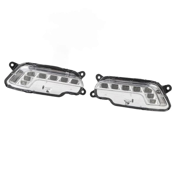 Par LED DRL Kjørelys 2128200756 Tåkelys Erstatning for Benz EClass W212 2009 til 2013