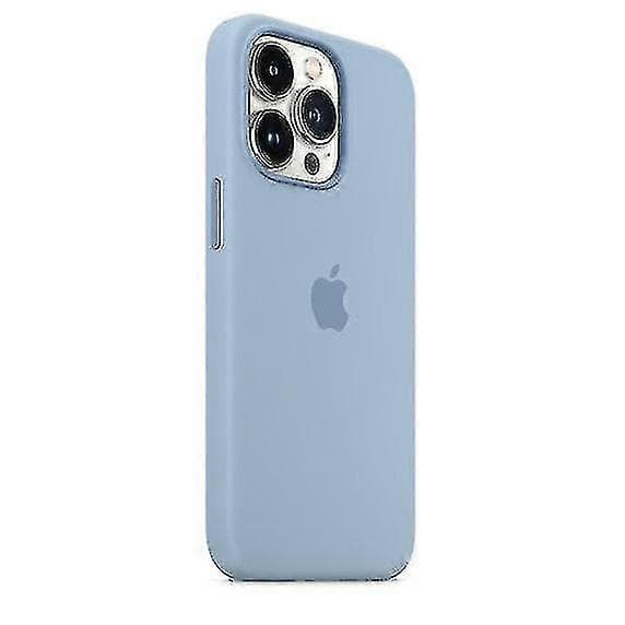 Jule-silikon mobildeksel for iPhone 13 Pro 13pro Blue Fog