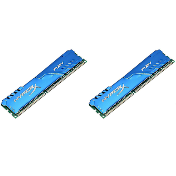 2x Aluminium Kjøleribbe Radiator For Amd Intel Stasjonær Ddr Ddr2 Ddr3 Ddr4 Ram Minne Kjøler