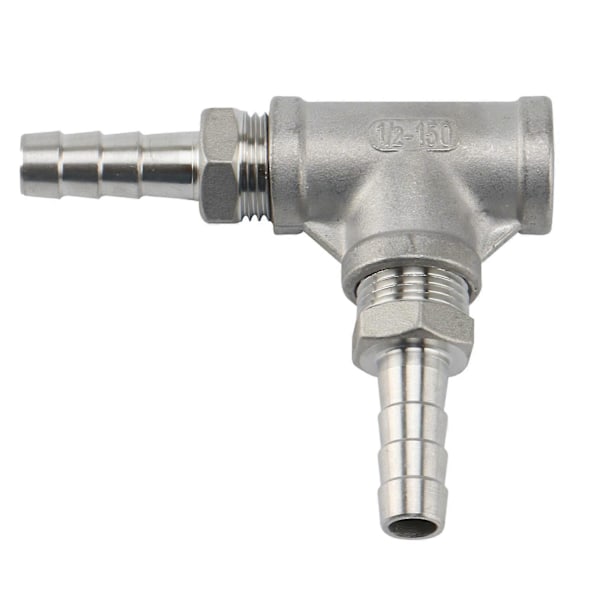 Ølbrygging Rustfritt Stål Inline Lufting/Oksygenering Diffusjonsstein 2 Mikrometer - 1/2 tomme For