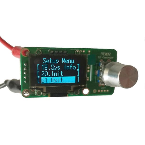 T12 Elektrisk Lödkolv Svetskontrollerkort DIY För Telefon Stm32 Oled
